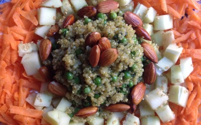 Mandala de quinoa