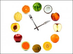 Reloj-comida