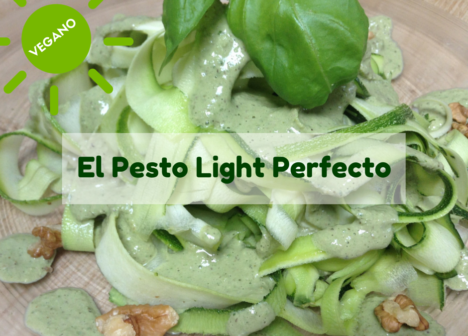 El pesto light perfecto