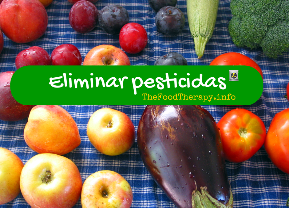 Como eliminar pesticidas de frutas y verduras
