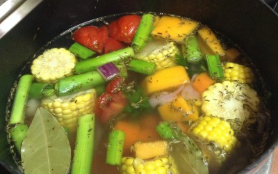 Caldo revitalizante para el alma