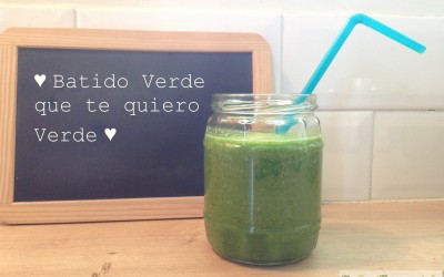 Batido verde (que te quiero verde)